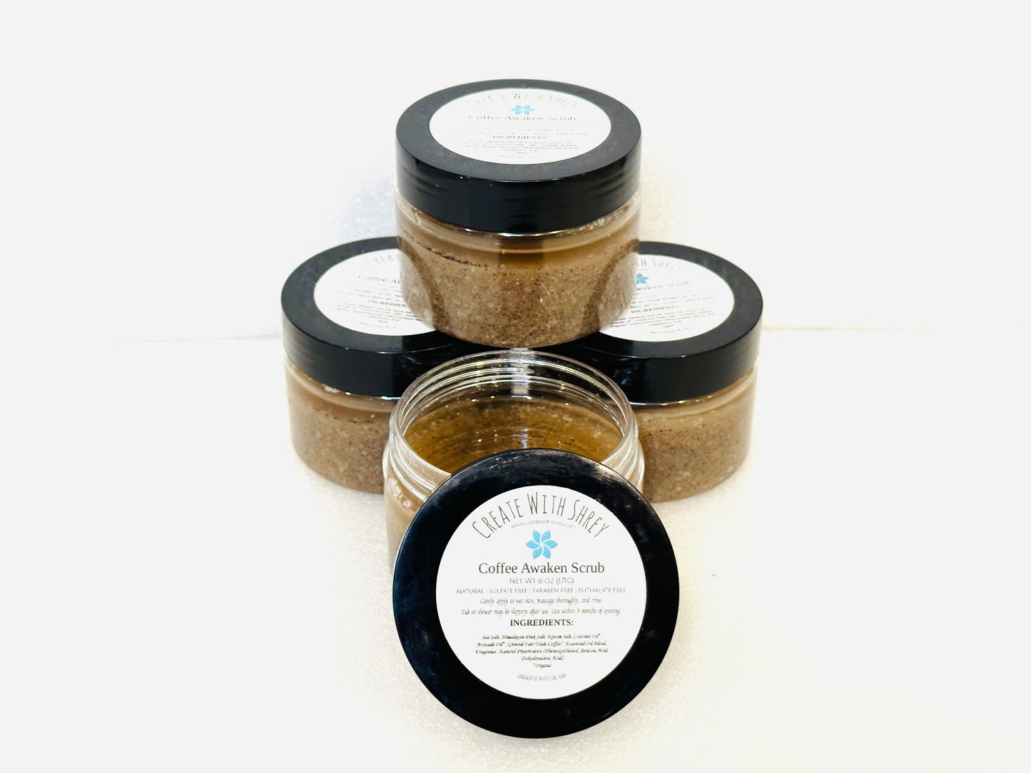 Coffee Awaken Sea Salt Scrub