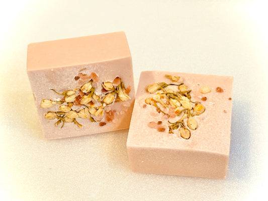 Rose Blossom & Clay Sea Salt Bar - SPA COLLECTION