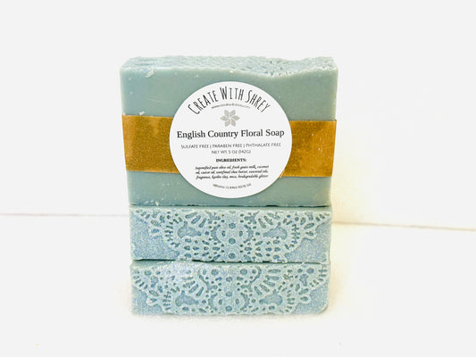 💙 English Country Jasmine Cold Process Soap