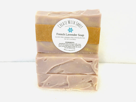 French Lavender Cold Process Soap
