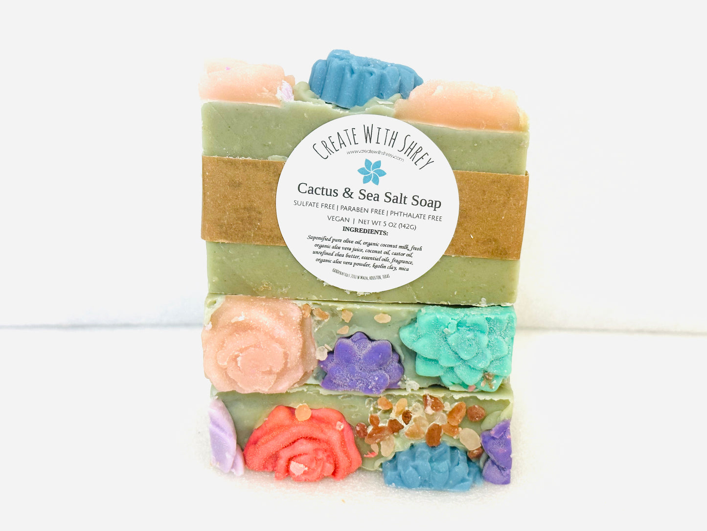Cactus & Sea Salt Cold Process Soap