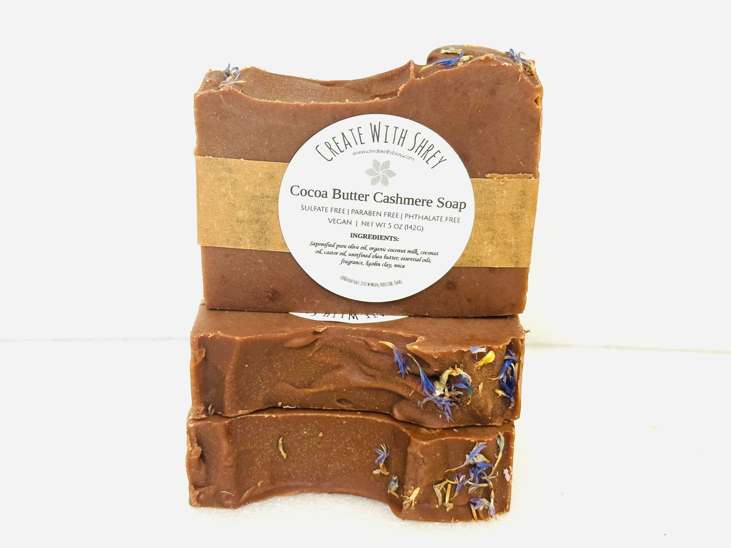 Cocoa Butter Cashmere Cold Process Soap