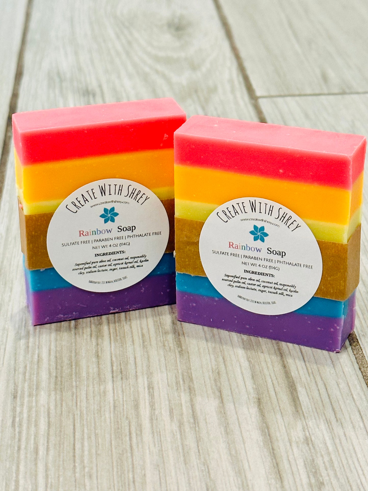 🌈 Rainbow 🌈 Cold Process Soap